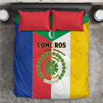 Comoros Coat Of Arms Flag Style Bedding Set
