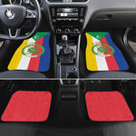 Comoros Coat Of Arms Flag Style Car Mats