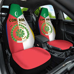 Comoros Coat Of Arms Flag Style Car Seat Cover