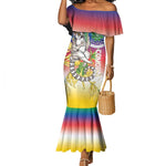Comoros Mermaid Dress Mongoose Lemur With Ylang Ylang