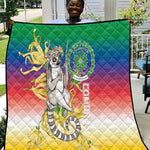 Comoros Quilt Mongoose Lemur With Ylang Ylang