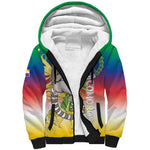 Comoros Sherpa Hoodie Mongoose Lemur With Ylang Ylang