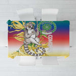 Comoros Tablecloth Mongoose Lemur With Ylang Ylang