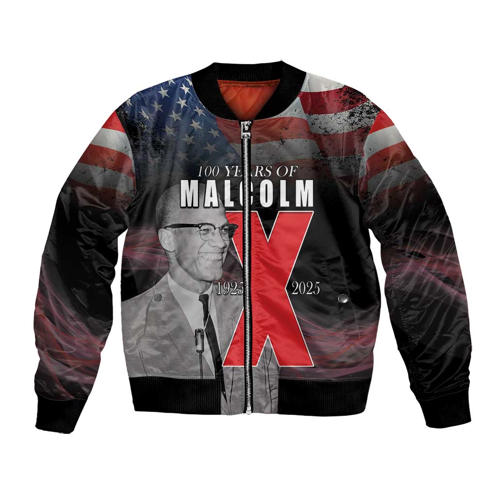 100 Years of Malcolm X Bomber Jacket His Legacy for Black