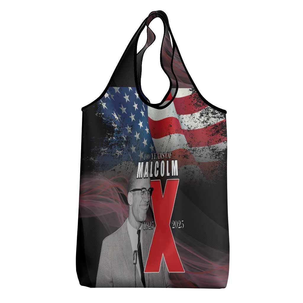 100 Years of Malcolm X Grocery Bag His Legacy for Black