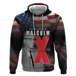 100 Years of Malcolm X Hoodie His Legacy for Black