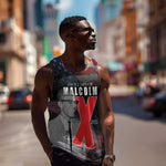 100 Years of Malcolm X Men Tank Top His Legacy for Black
