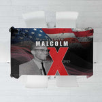 100 Years of Malcolm X Tablecloth His Legacy for Black