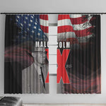 100 Years of Malcolm X Window Curtain His Legacy for Black