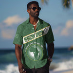 Personalized African Union Day Hawaiian Shirt Emblem With Kente Pattern - African Pride