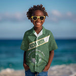 Personalized African Union Day Kid Hawaiian Shirt Emblem With Kente Pattern - African Pride