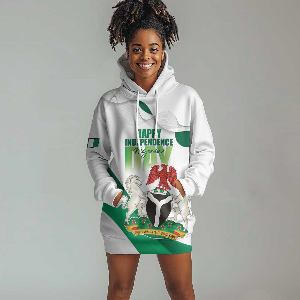 Nigeria Personalized Hoodie Dress Happy Independence Day - African Pride