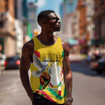 Guinea Personalized Men Tank Top Happy Independence Day - African Pride