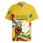 Guinea Personalized Rugby Jersey Happy Independence Day - African Pride