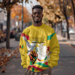 Guinea Personalized Sweatshirt Happy Independence Day - African Pride