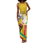Guinea Personalized Tank Maxi Dress Happy Independence Day - African Pride