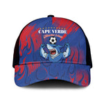 Cape Verde Football Baseball Net Cap Blue Sharks - Pride of the Islands - African Pride