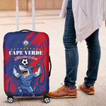 Cape Verde Football Luggage Cover Blue Sharks - Pride of the Islands - African Pride