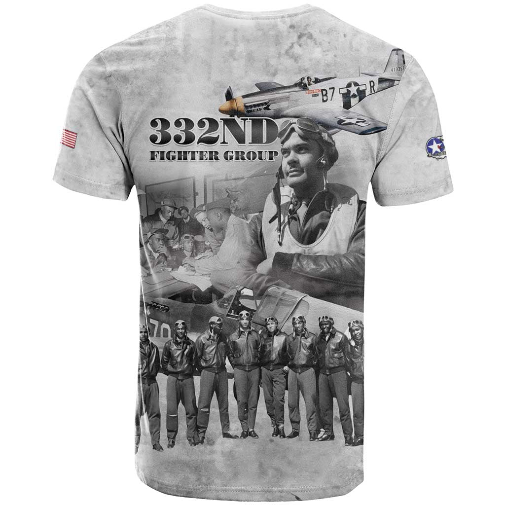 Legends of the Red Tails T shirt Freedom Flyers Retro Style - African Pride