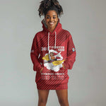 Personalized 301st Fighter Squadron WWII Hoodie Dress Red Tails Heritage - Red - African Pride