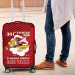 301st Fighter Squadron WWII Luggage Cover Red Tails Heritage - Red - African Pride