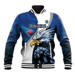 Custom Afro Namibia Cricket Baseball Jacket Go Eagles