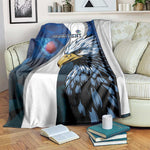 Custom Afro Namibia Cricket Blanket Go Eagles