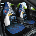 Custom Afro Namibia Cricket Car Seat Cover Go Eagles