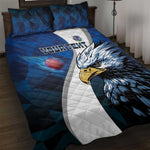 Custom Afro Namibia Cricket Quilt Bed Set Go Eagles