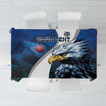 Custom Afro Namibia Cricket Tablecloth Go Eagles