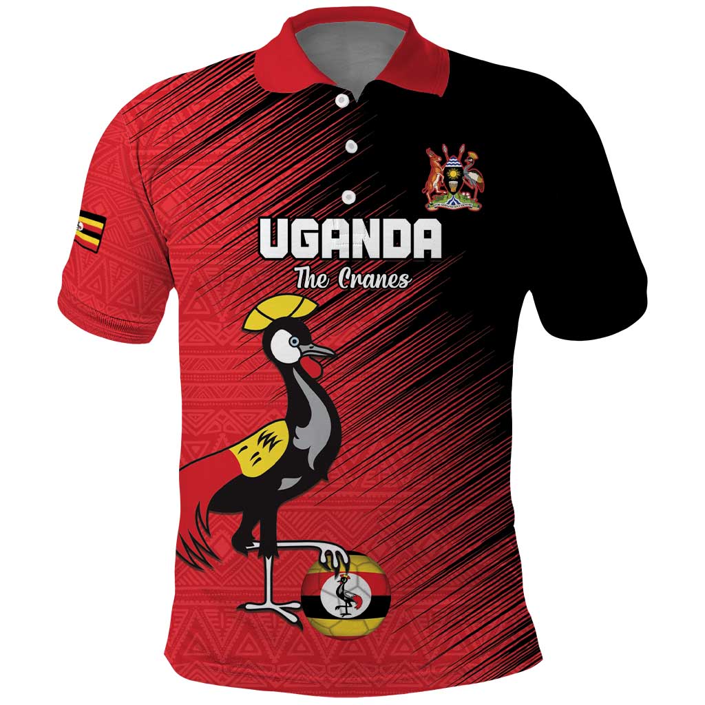 Personalized Uganda Women Sleeveless Polo Shirt African Pattern - Independence Day 1962 LT01 main image 1