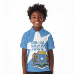 Personalized Somalis Independence Day Kid Polo Shirt Soomaaliya Arise Somalis!
