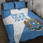 Personalized Somalis Independence Day Quilt Bed Set Soomaaliya Arise Somalis!