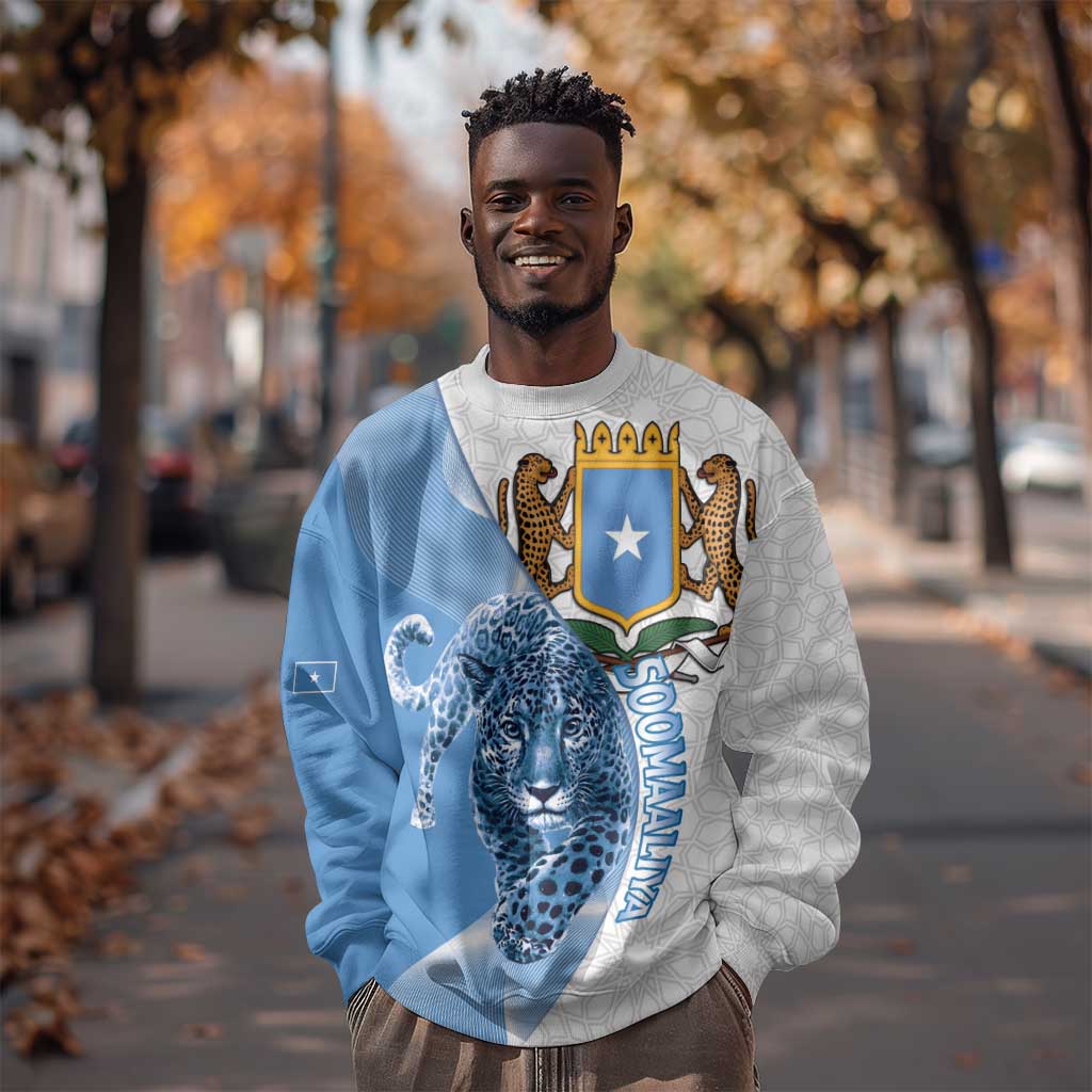 Coat of arms of Soomaaliya Sweatshirt Leopard Skin mix Islamic Pattern