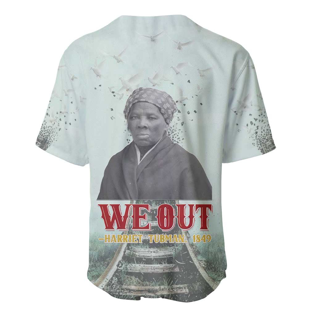 Moses of Freedom Baseball Jersey Harriet Tubman Tribute - African Pride