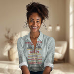Moses of Freedom Women Casual Shirt Harriet Tubman Tribute - African Pride