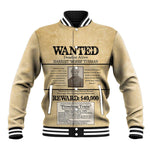 Harriet Tubman Freedom Baseball Jacket Vintage Wanted Poster Style - African Pride