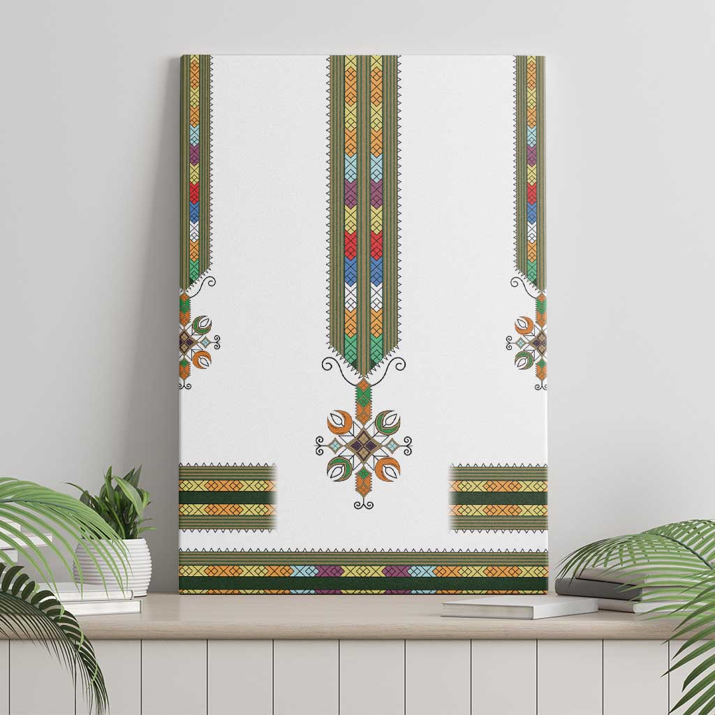 Ethiopia Canvas Wall Art Ethiopian Traditional Habesha Style