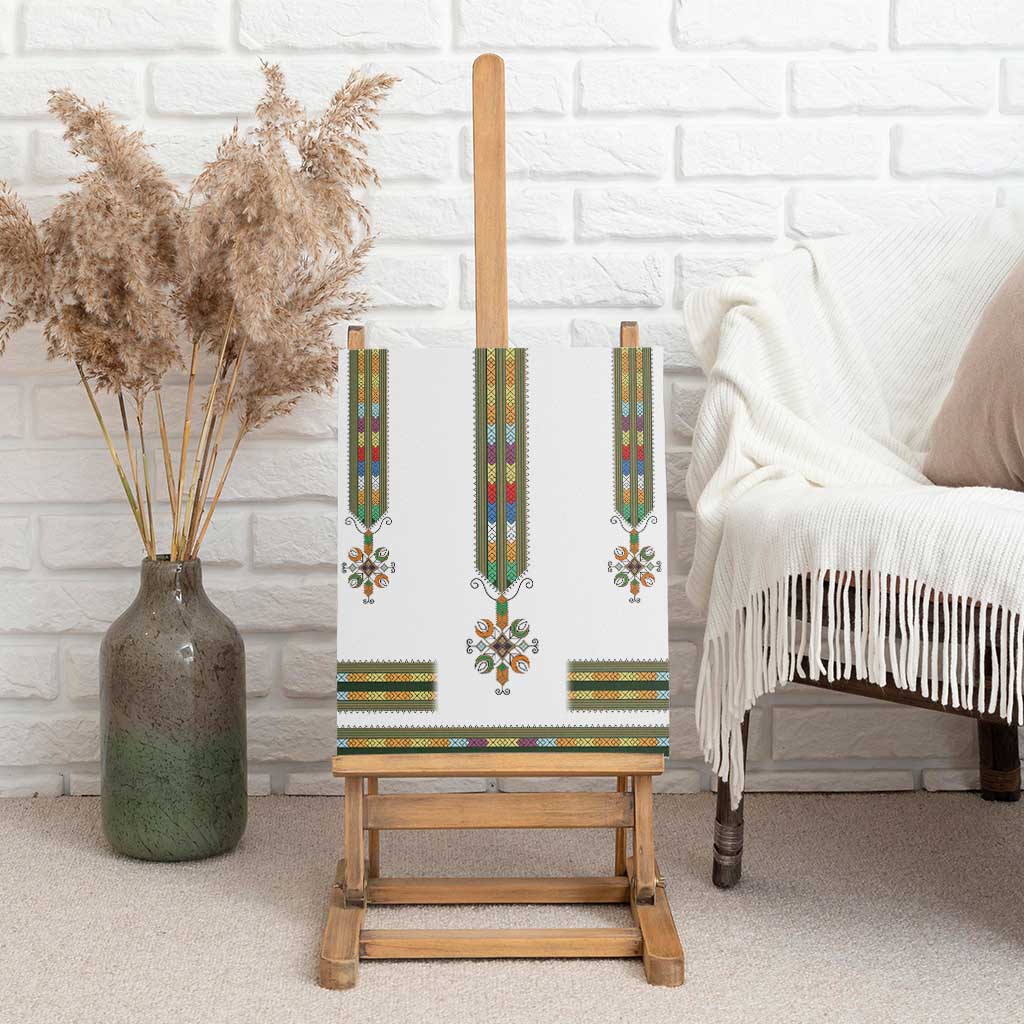Ethiopia Canvas Wall Art Ethiopian Traditional Habesha Style