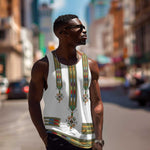 Ethiopia Men Tank Top Ethiopian Traditional Habesha Style