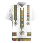 Ethiopia Rugby Jersey Ethiopian Traditional Habesha Style