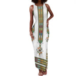 Ethiopia Tank Maxi Dress Ethiopian Traditional Habesha Style