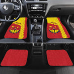 Tigray Ethiopia Car Mats Tigray Seal With Flag Map - African Pattern