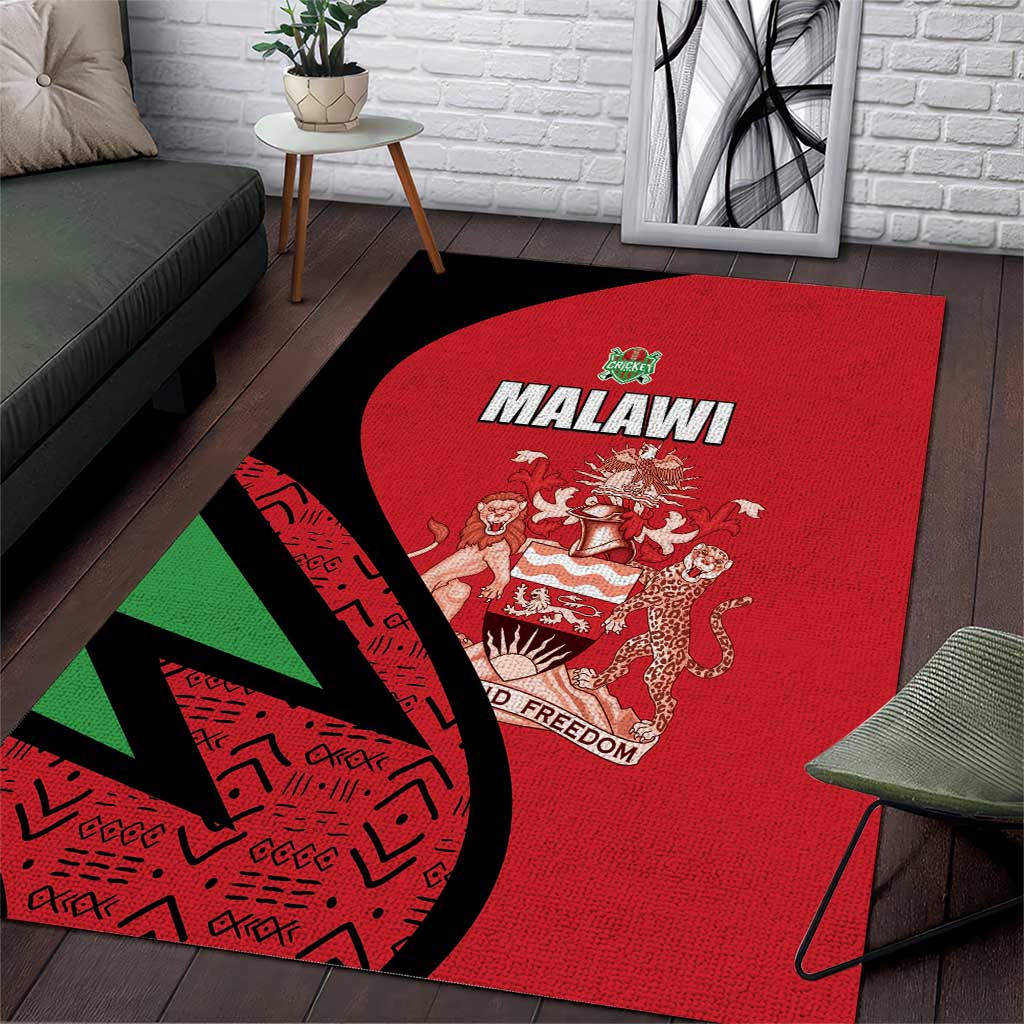 Malawi Cricket Area Rug Go Champions Dziko la Malawi - African Pride