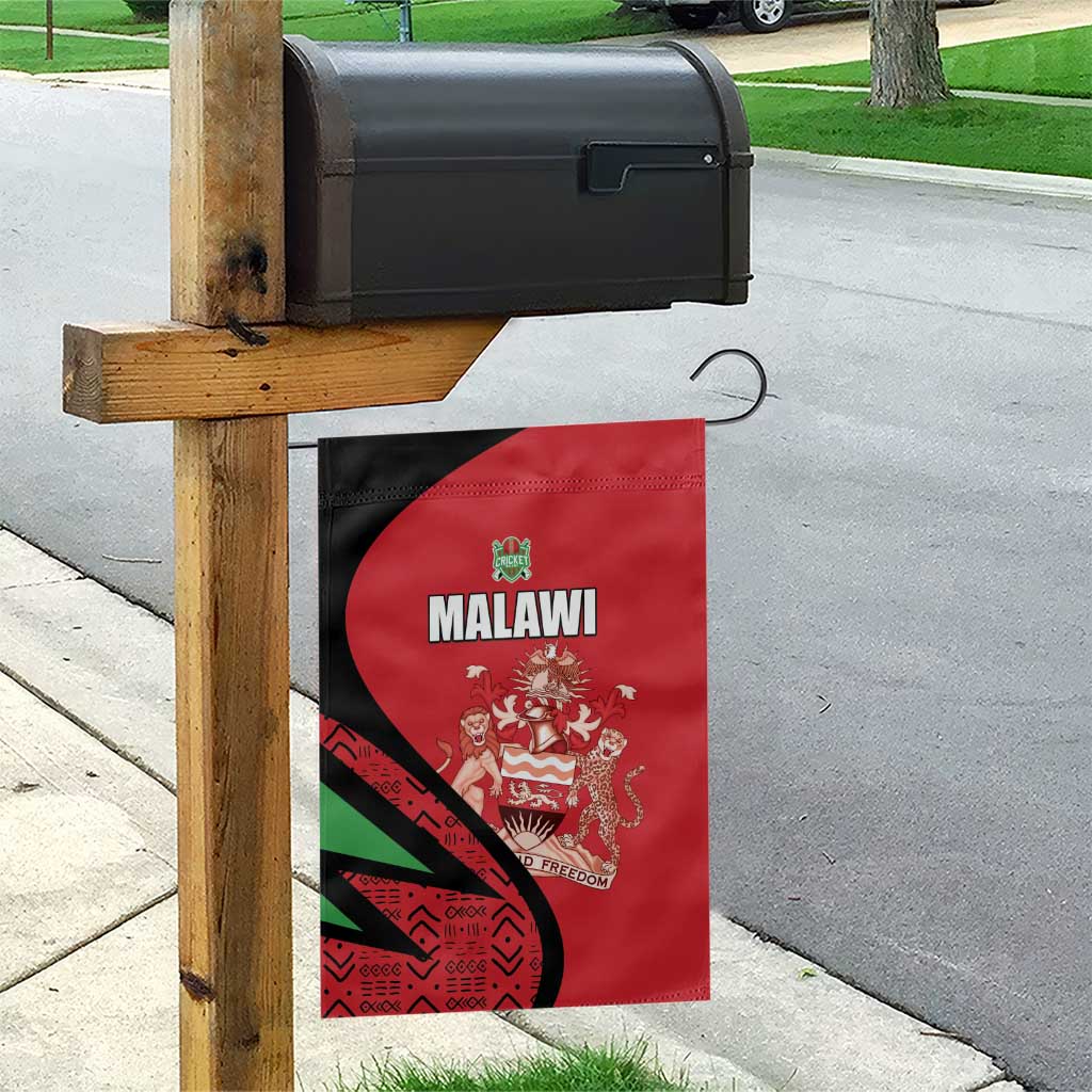 Malawi Cricket Garden Flag Go Champions Dziko la Malawi - African Pride