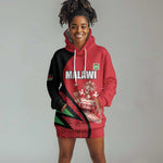 Custom Malawi Cricket Hoodie Dress Go Champions Dziko la Malawi - African Pride