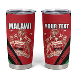 Custom Malawi Cricket Tumbler Cup Go Champions Dziko la Malawi - African Pride