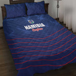 Namibia Cricket Quilt Bed Set Go Champions - African Pride