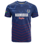 Custom Namibia Cricket T shirt Go Champions - African Pride