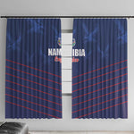 Namibia Cricket Window Curtain Go Champions - African Pride